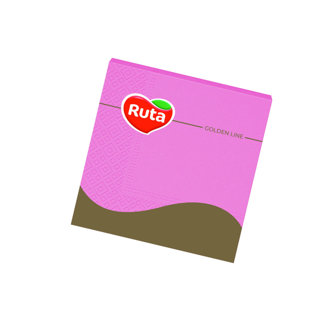 Salvrätik 33*33 cm, heleroosa, 20tk/pk