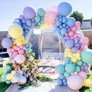 Erksavärviline Lateksballoonide Komplekt (134 tk)