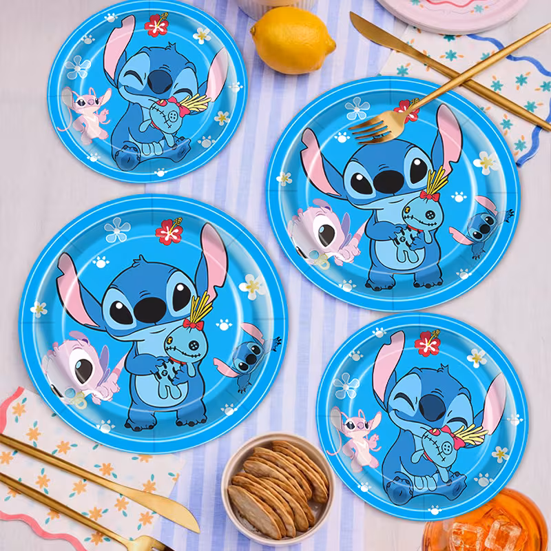 Stitch nõud sinised