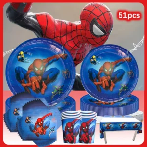 Spidermani peokomplekt – 51 osa täis rõõmu ja seiklust!