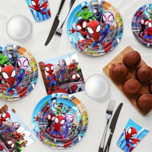 Spider‑Mani peokomplekt – 50 osa