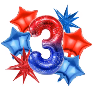 Suur fooliumist number(Spider-Man stiilis)