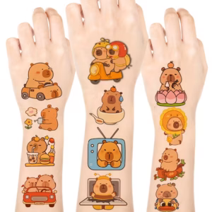 Kapibaara ajutised tatoveeringud