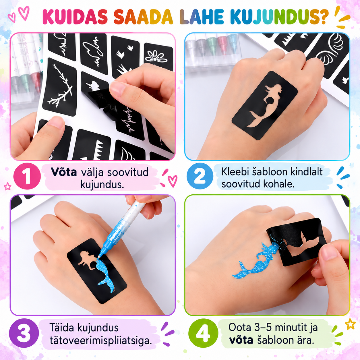 Kuidas saada lahe merineitsi tätoveering